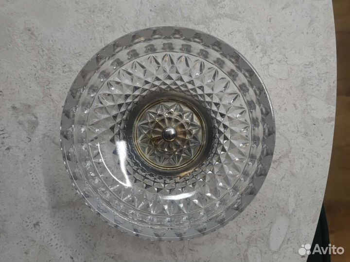 Ваза для фруктов на ножке СССР