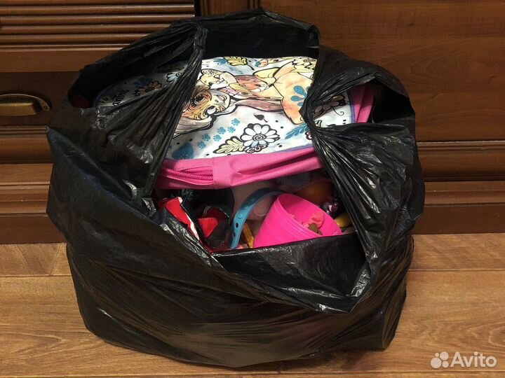 Игрушки пакетом для девочки