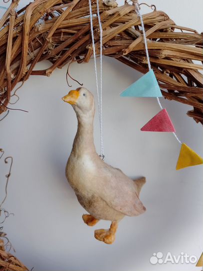 Ватная ëлочная игрушка