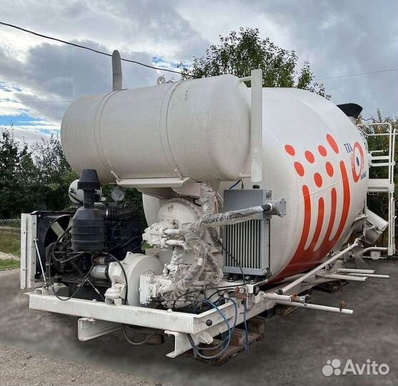 Установка автобетоносмесителя