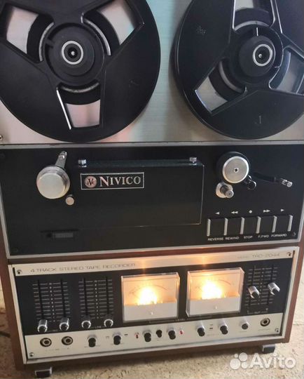 Катушечный магнитофон JVC Nivico - Victor