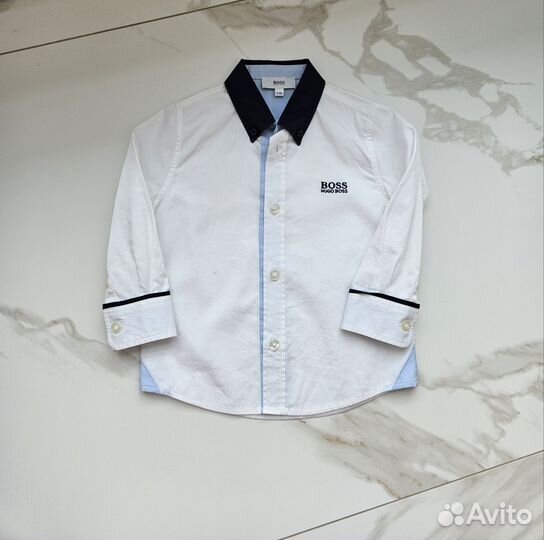 Комплект (джинсы armani и рубашка boss), 2года