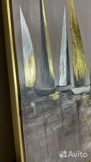 Интерьерная картина с поталью 