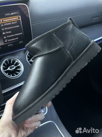 Угги Ugg Classic Ultra Mini Metallic Black