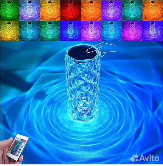 Светильник настольный светодиодный с пультом