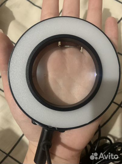 Мини кольцевая лампа