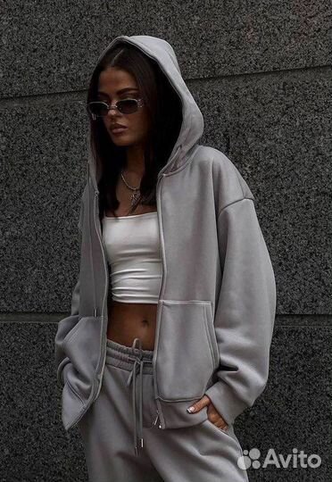 Костюм женский спортивный двойка на молнии
