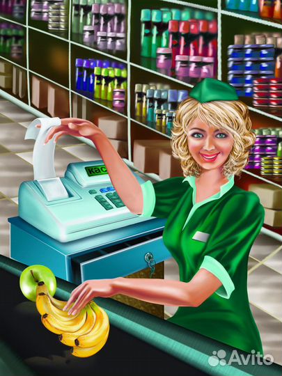 Работник торгового зала Астрахань Н. Островского