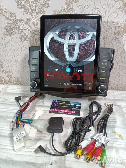 Магнитола Toyota RAV4 android Tesla новая