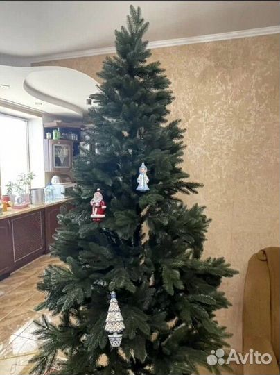 Новогодняя ель литая 2,1 м, premium