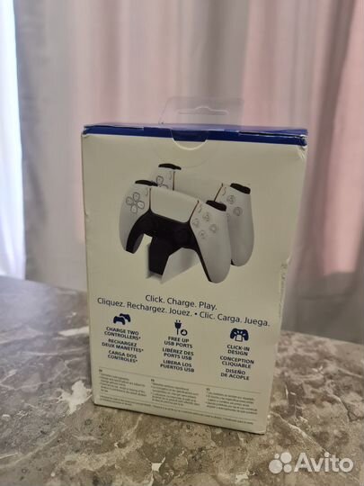 Зарядная станция dualsense для ps5 новая
