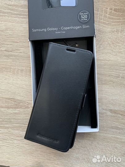 Чехол Samsung s20 ultra книжка кожа новый