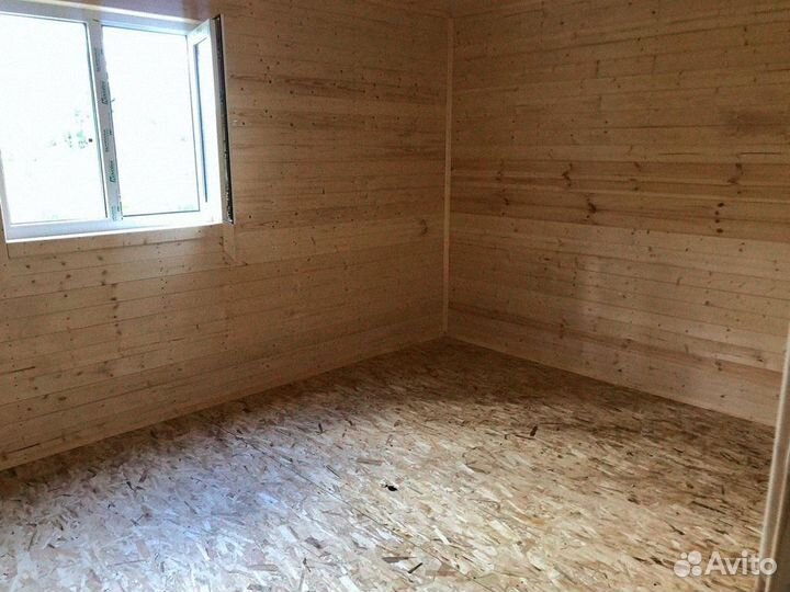 Дачный дом щитовой 6х6