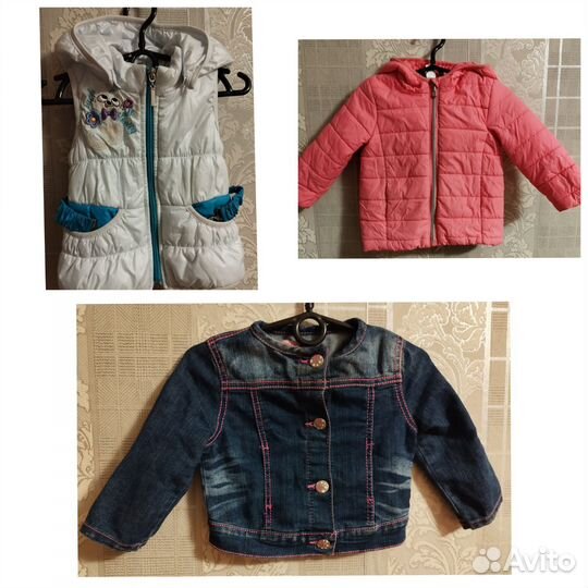 Пакет вещей на девочку от 1 до 2,5 лет