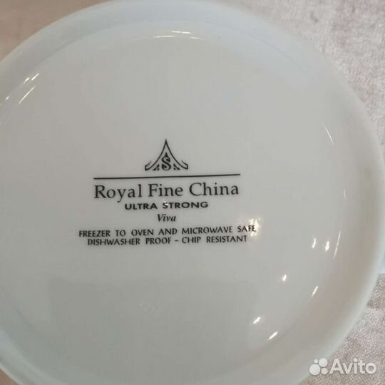 Костяной фарфор чашки Royal Fine China Япония
