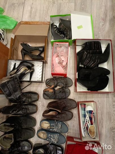 Обувь женская 38 размер пакетом