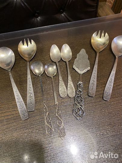 Столовые приборы мельхиор
