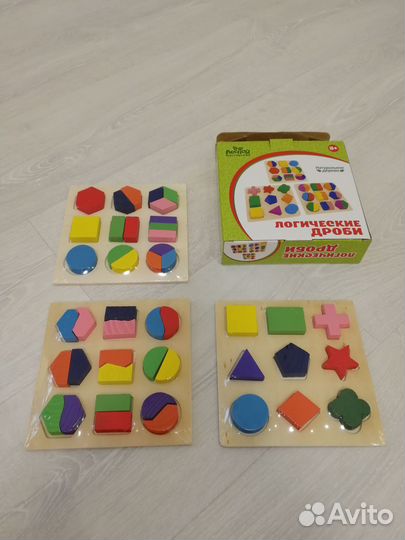 Развивающие деревянные игры для детей