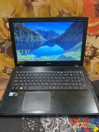 Игровой ноутбук Acer aspire e5 575