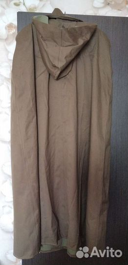 Плащ армейский прорезиненный. Новый