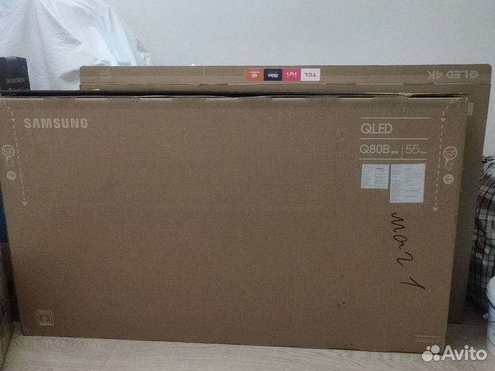 Новый тв Samsug qe55q80aau (Pоссия Калуга)
