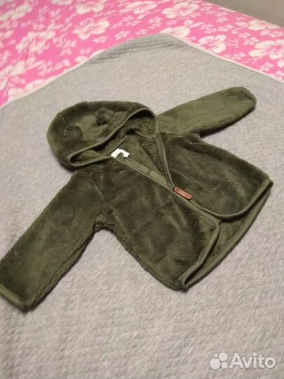Тёплая кофта для мальчика на замке