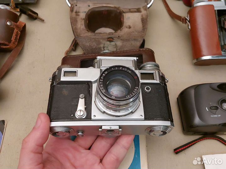 Пленочный фотоаппарат СССР Киев 3 Смена Искра