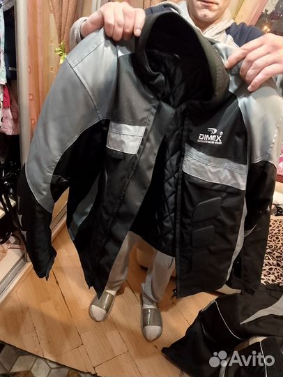 Мотокуртка и брюки