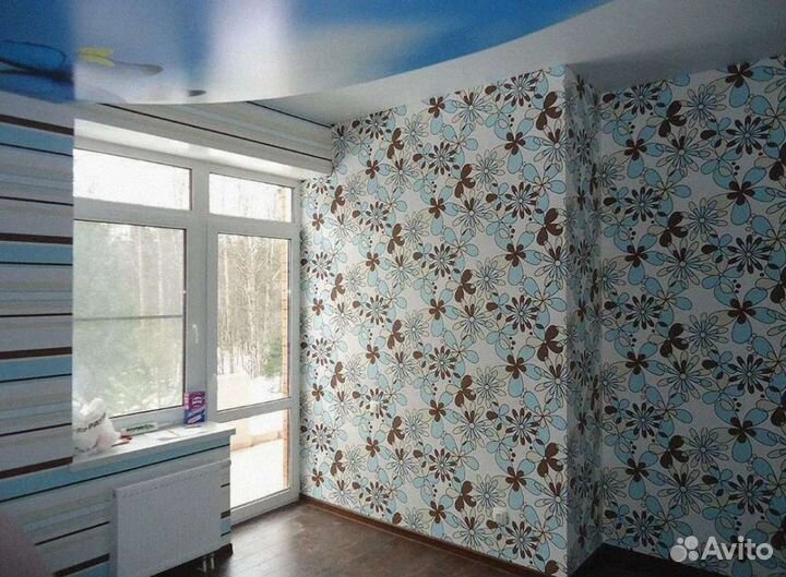 Поклеем обои укладка ламината