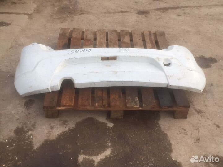 Бампер задний renault sandero