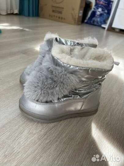 Сапоги зимние на девочку