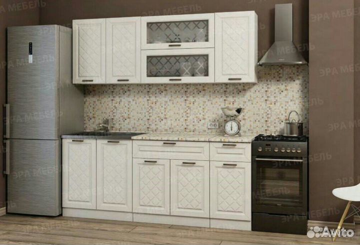 Модульная кухня Агава мдф (комплект 2м)