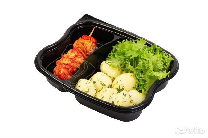 Упаковка одноразовая дно + крышка пр-лг-1000 С2