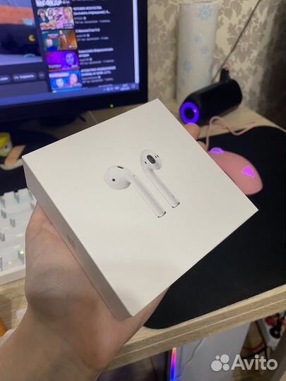 Коробка от apple air pods