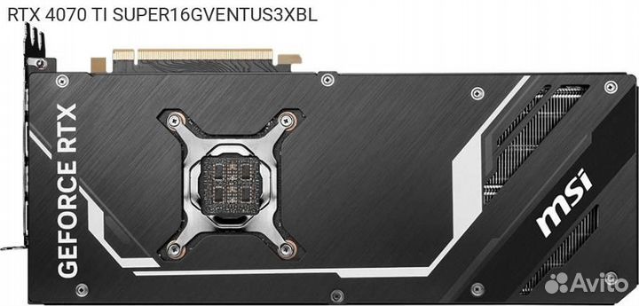 RTX 4070 TI super16gventus3XBL, Видеокарта MSI nvidi