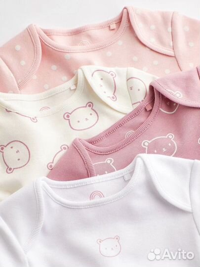 Новые Боди Next Англия UP to 1mth -56 см