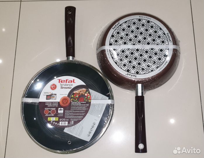 Сковорода Tefal Brownie 26 см, с крышкой