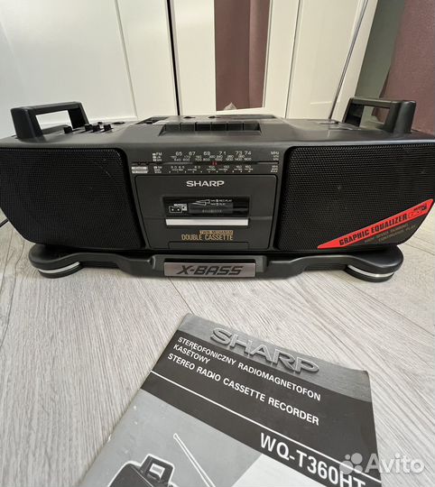 Магнитофон Sharp WQ - T360htgy