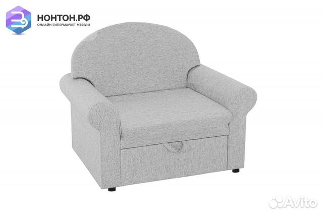 Кресло выкатное Новь-1 светло-серое