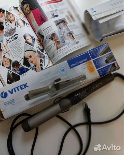 Электрощипцы,плойка Vitek ceramic