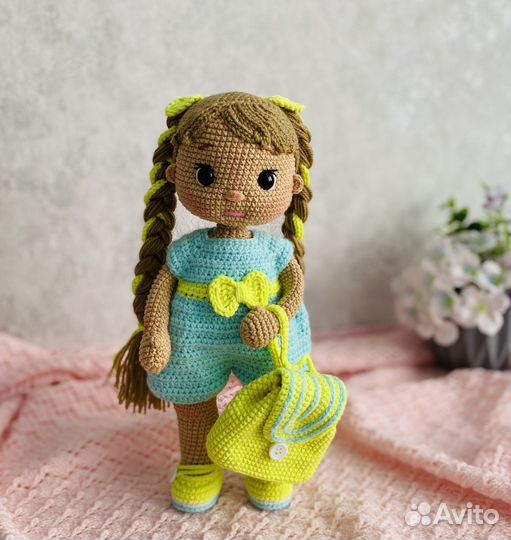 Кукла амигуруми ручная работа