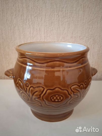 Горшок керамический для запекания