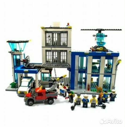 Конструктор Сити 6063 Полицейский участок