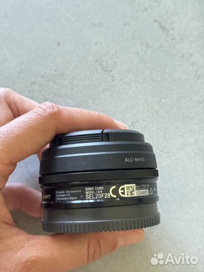 Sony 20mm f/2.8 E