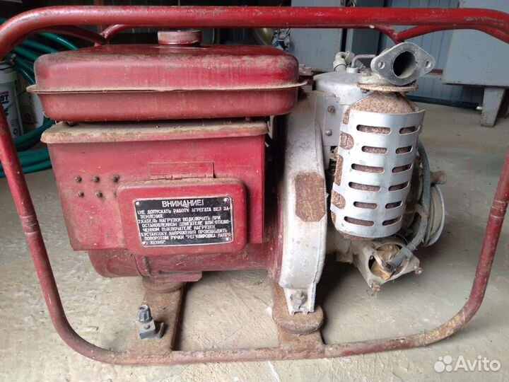 Электростанция генератор и компрессор