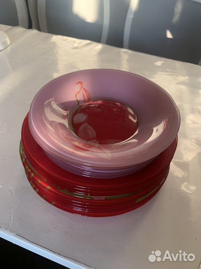 Набор столовой посуды luminarc, тарелки