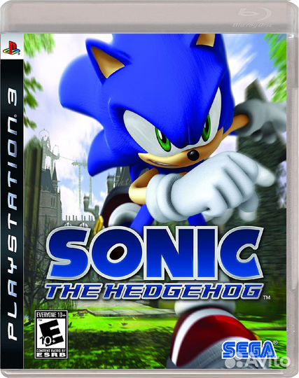 Sonic the Hedgehog PS3, английская версия