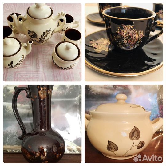Сервизы кувшины супницы керамика