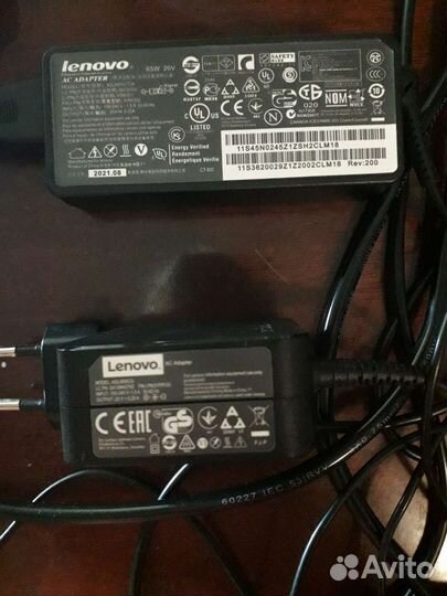 Зарядки Леново для ноутбуков