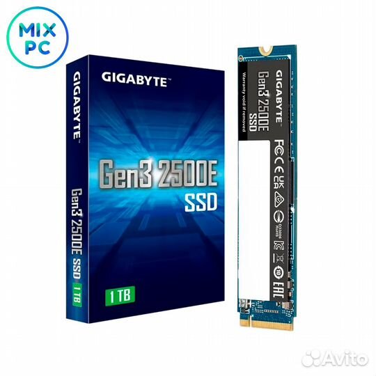 Накопитель SSD M.2 1TB Gigabyte 2500E G325E1TB